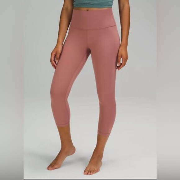 lululemon athletica Pants - Lululemon Align Crop Size 18 in Spiced Chai